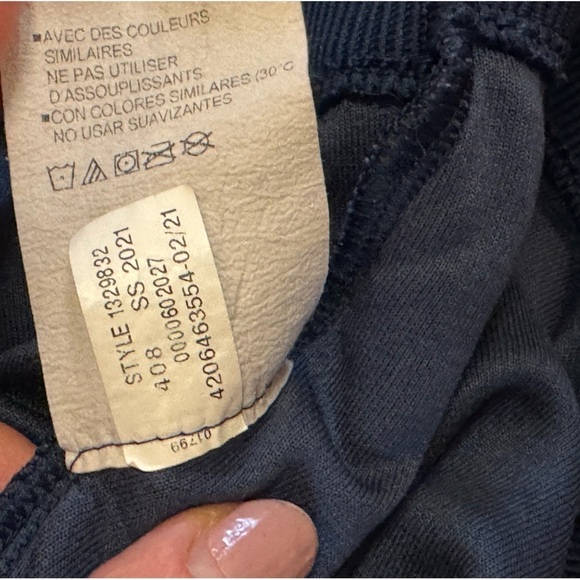 Under Armour Golf Men's Storm ColdGear Pullover Navy Blue Sweater Large 1/4 Snap - Picture 12 of 13